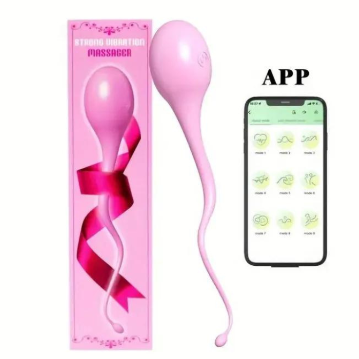 Huevo Vibrador App Esperma De Alta Gama Con Aplicación 10 Modo De Vibracion 